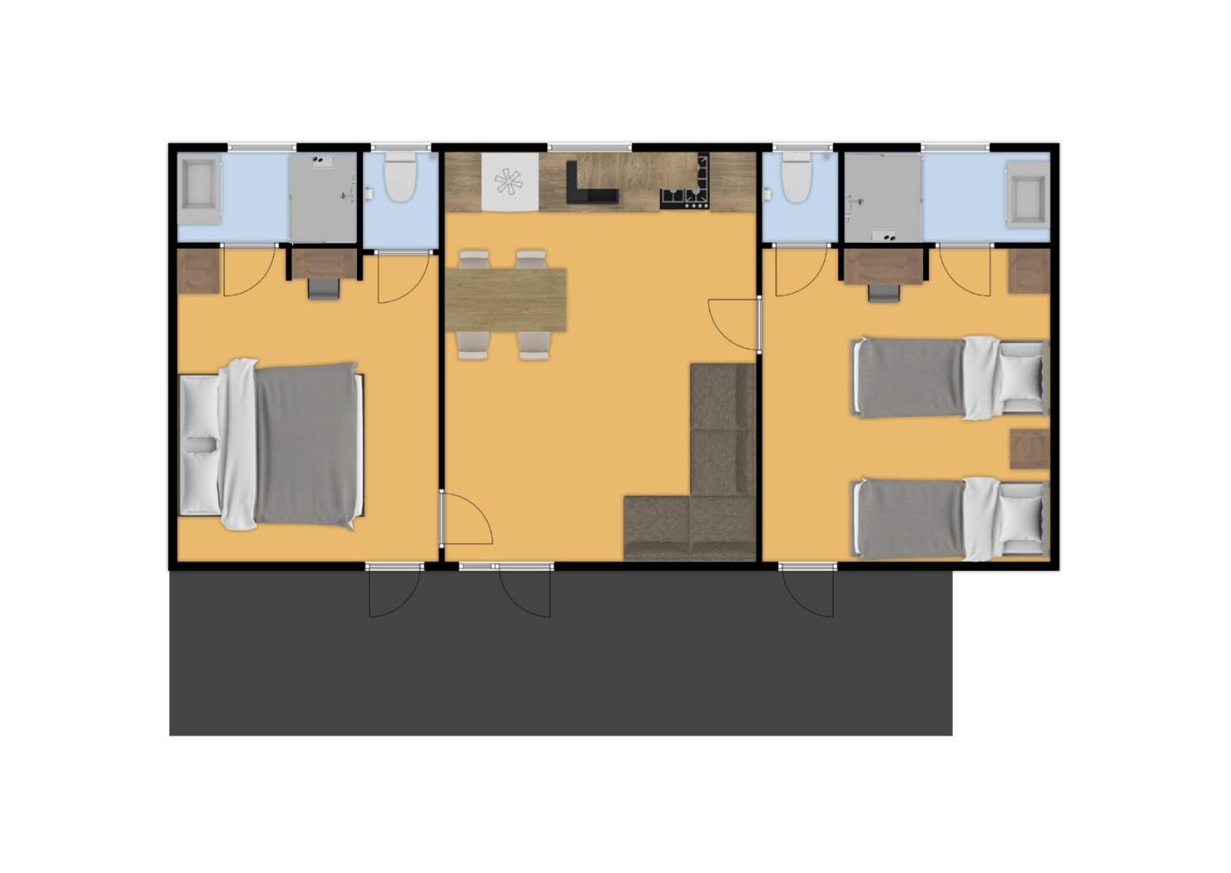 Hotel Rcn De Jagerstee Epe Habitación foto
